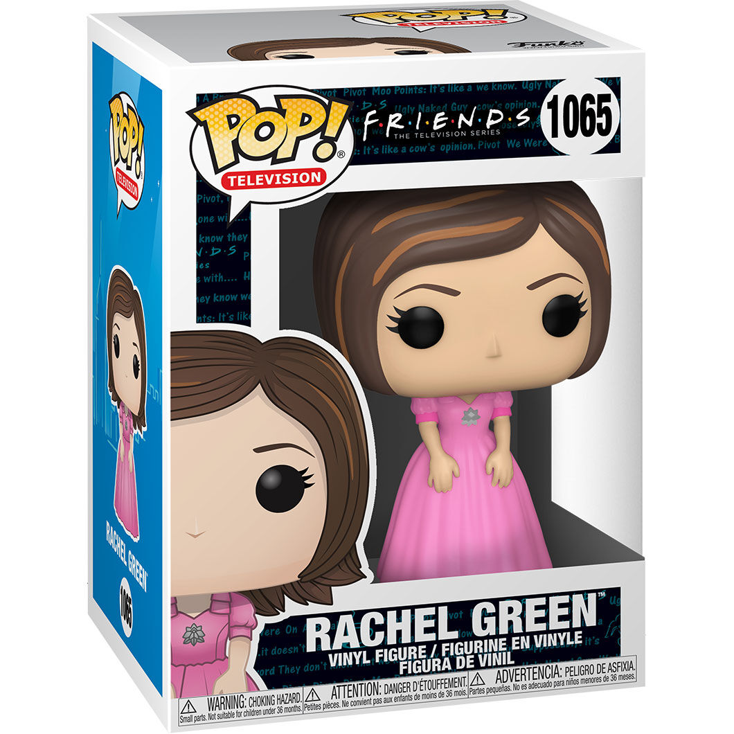 Imagen 3 de Figura Pop Friends Rachel In Pink Dress