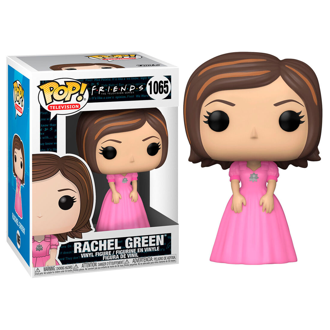 Imagen 1 de Figura Pop Friends Rachel In Pink Dress