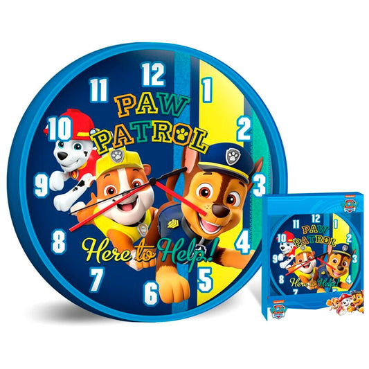 Imagen 1 de Reloj Pared Patrulla Canina Paw Patrol