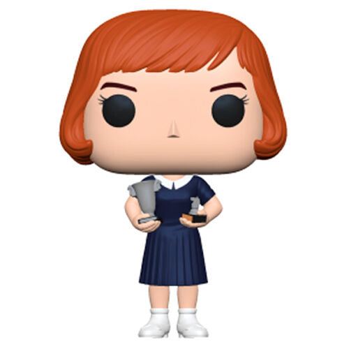 Imagen de Figura Pop Gambito De Dama Beth With Trophies parte de nuestra colección en Espadas y más, sitio oficial.