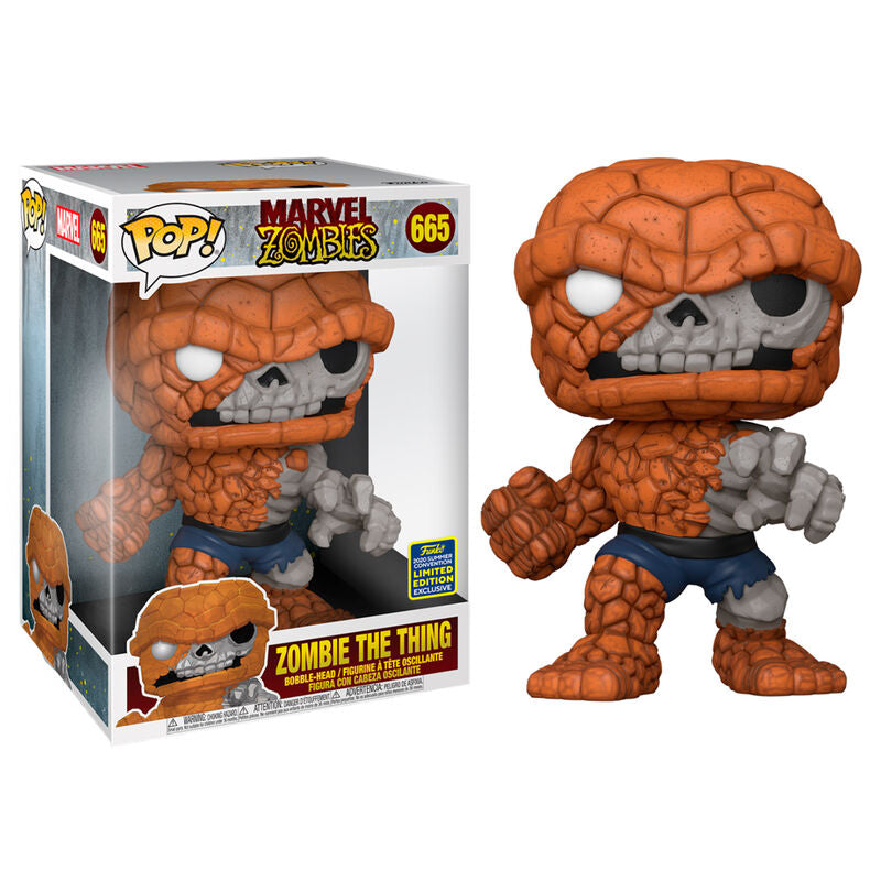 Imagen 3 de Figura Pop Marvel Zombies The Thing Exclusive 25Cm