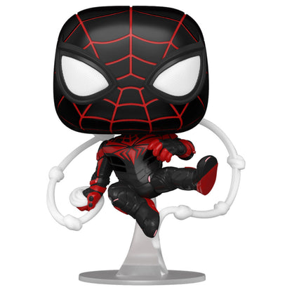 Imagen de Figura Pop Marvel Spiderman Miles Morales Advanced Tech Suit parte de nuestra colección en Espadas y más, sitio oficial.