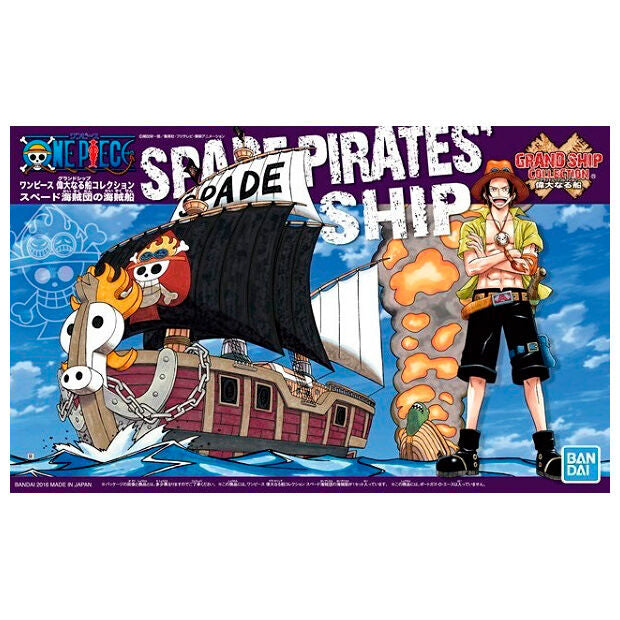 Imagen 3 - Figura Model Kit Barco Spade Pirates Ship One Piece 15Cm