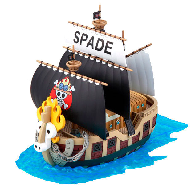 Imagen 1 - Figura Model Kit Barco Spade Pirates Ship One Piece 15Cm