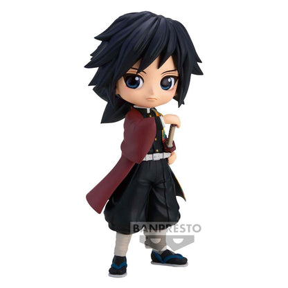 Imagen 4 de Figura Giyu Tomioka Demon Slayer: Kimetsu No Yaiba Q Posket 14Cm