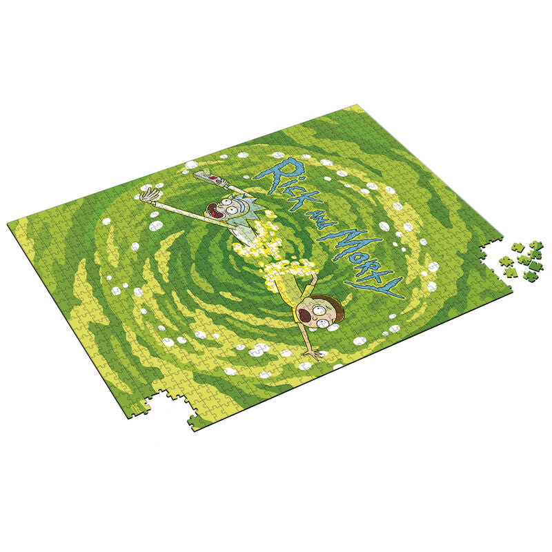 Imagen 1 - Puzzle Portal Rick And Morty 1000Pzs