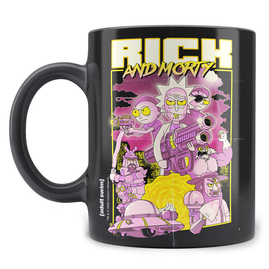 Imagen 1 - Taza Retro Poster Rick And Morty