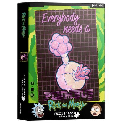 Imagen 2 - Puzzle Plumbus Rick And Morty 1000Pzs