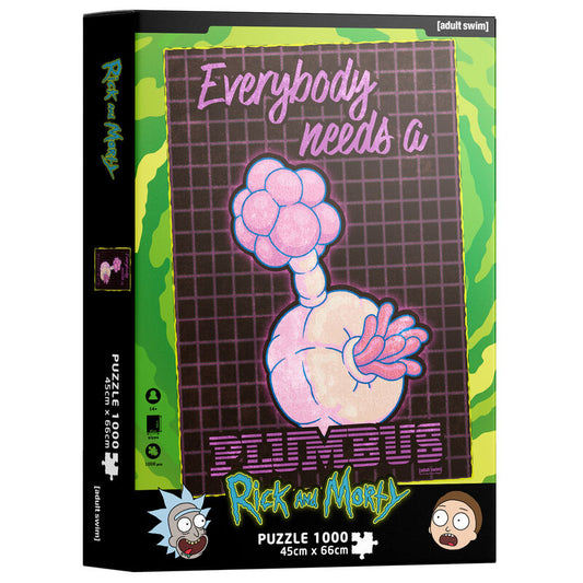 Imagen 2 - Puzzle Plumbus Rick And Morty 1000Pzs