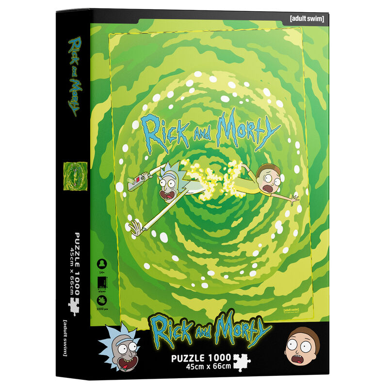 Imagen 2 - Puzzle Portal Rick And Morty 1000Pzs