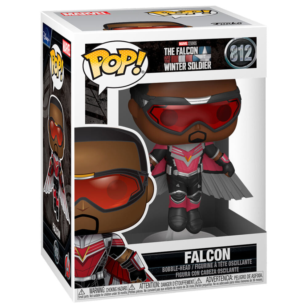 Imagen 2 de Figura Pop Marvel The Falcon And The Winter Soldier Falcon Flying Pose