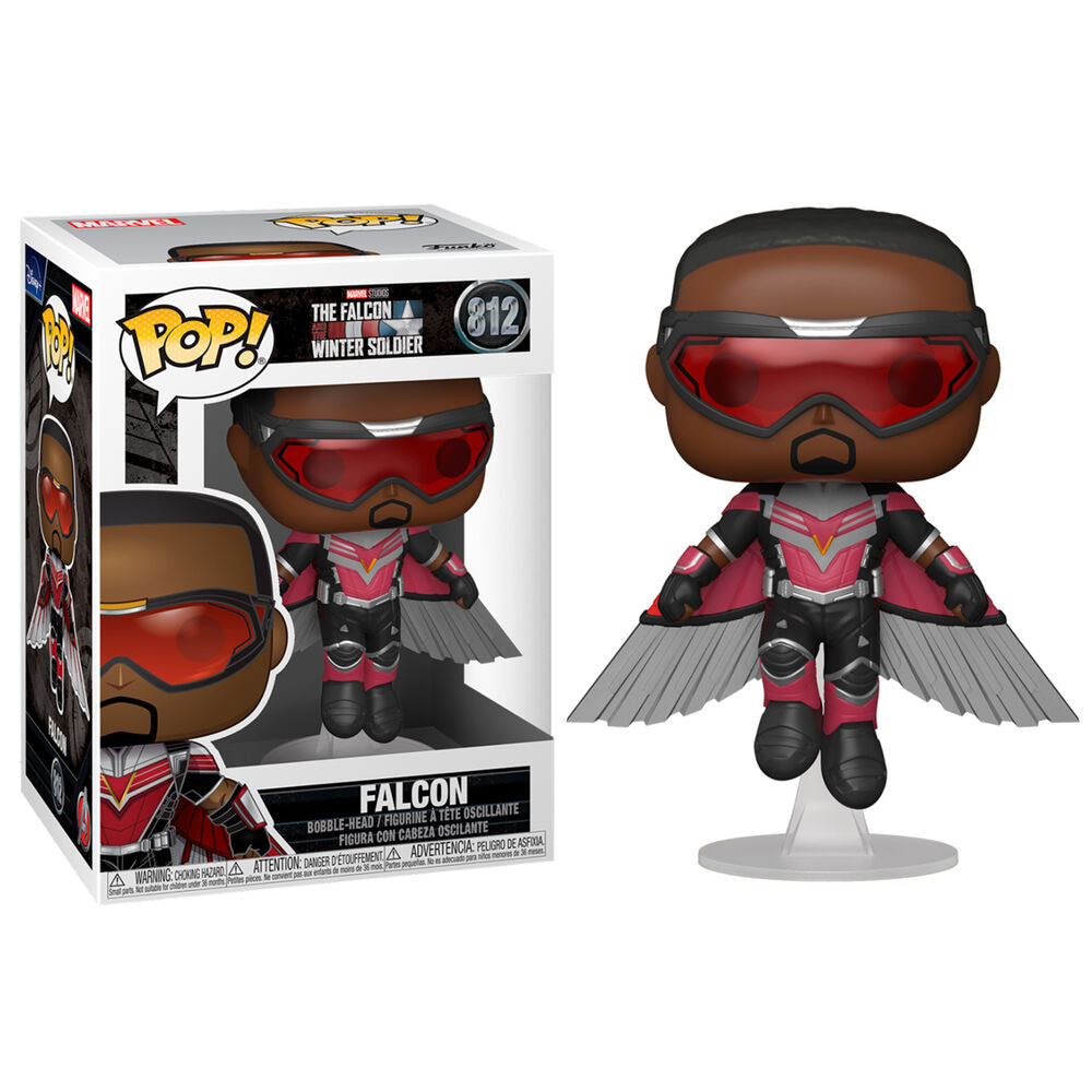 Imagen 1 de Figura Pop Marvel The Falcon And The Winter Soldier Falcon Flying Pose