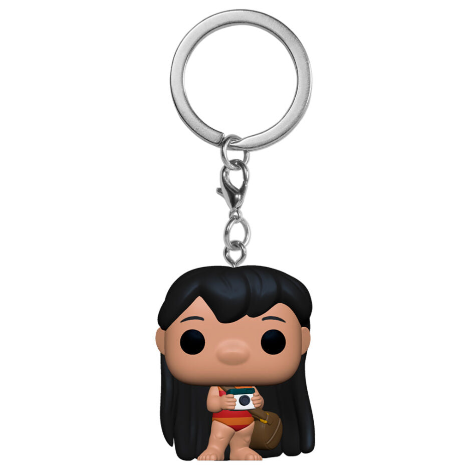 Imagen de Llavero Pocket Pop Disney Lilo And Stitch Lilo With Camera parte de nuestra colección en Espadas y más, sitio oficial.