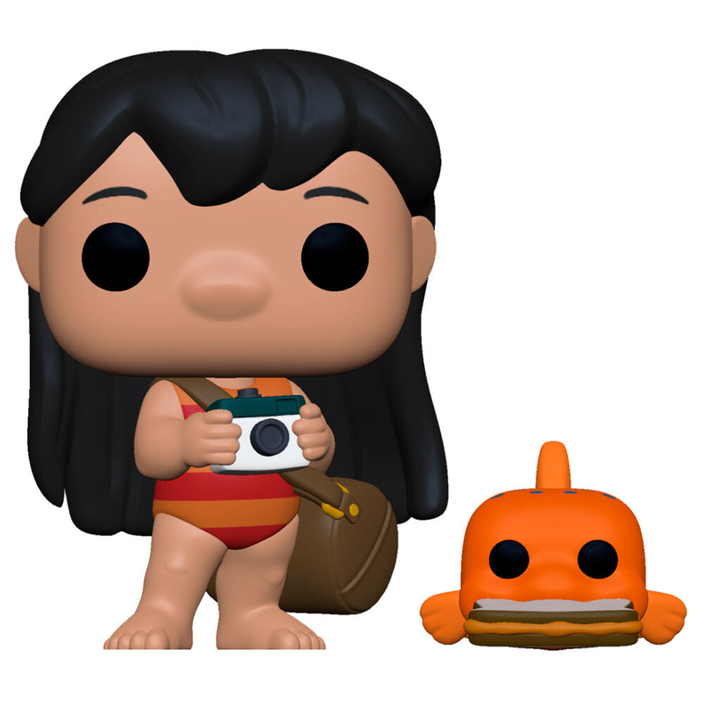 Imagen 2 de Figura Pop Disney Lilo And Stitch Lilo With Pudge