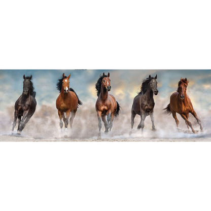 Imagen 1 de Puzzle Panorama Caballos 1000Pzs