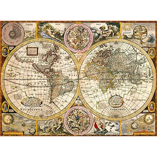 Imagen 1 - Puzzle Mapa Antiguo 3000Pzs