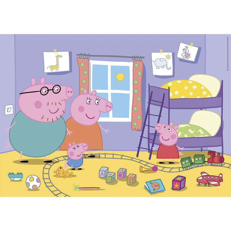 Imagen 1 de Puzzle Maxi Peppa Pig 60Pzs