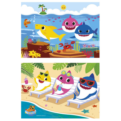 Imagen 1 de Puzzle Baby Shark 2X20pzs