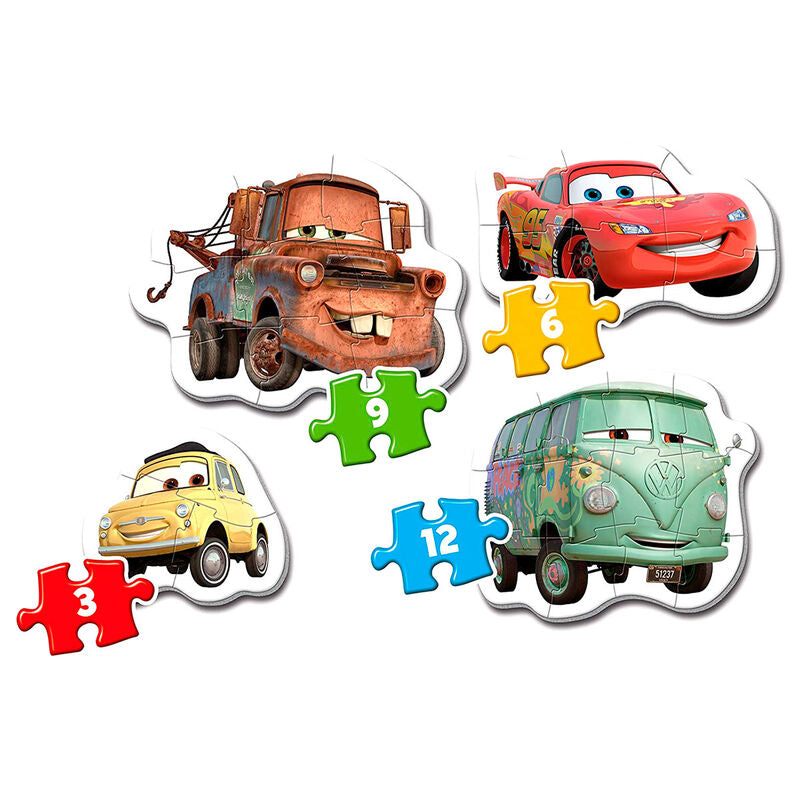 Imagen 1 de Puzzle My First Puzzle Cars Disney 3-6-9-12Pzs