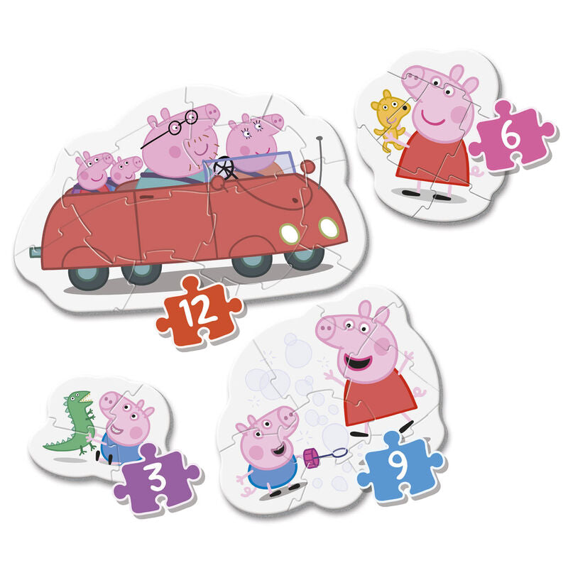 Imagen 1 de Puzzle My First Puzzle Peppa Pig 3-6-9-12Pzs