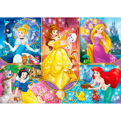 Imagen 1 de Puzzle Brilliant Princesas Disney 104Pzs