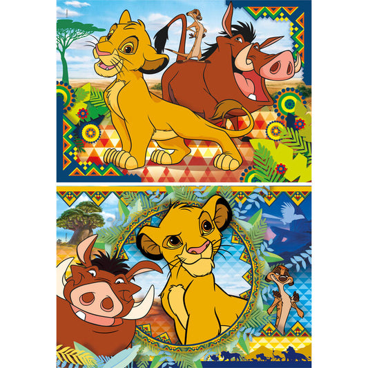 Imagen 1 de Puzzle El Rey Leon Disney 2X60pzs