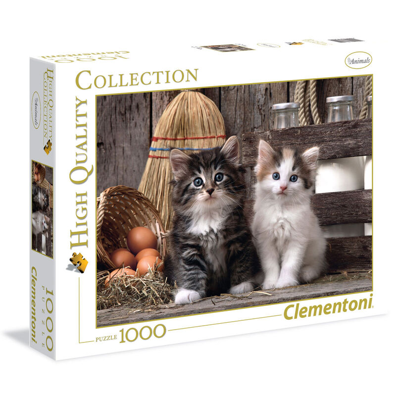 Imagen 2 de Puzzle Lovely Kittens 1000Pzs