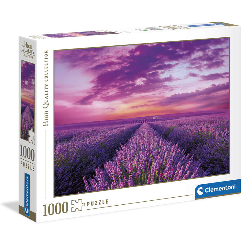 Imagen 2 de Puzzle Campos De Lavanda 1000Pzs