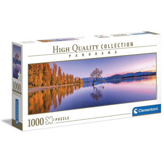 Imagen 2 - Puzzle Panorama Arbol Del Lago Wakana 1000Pzs