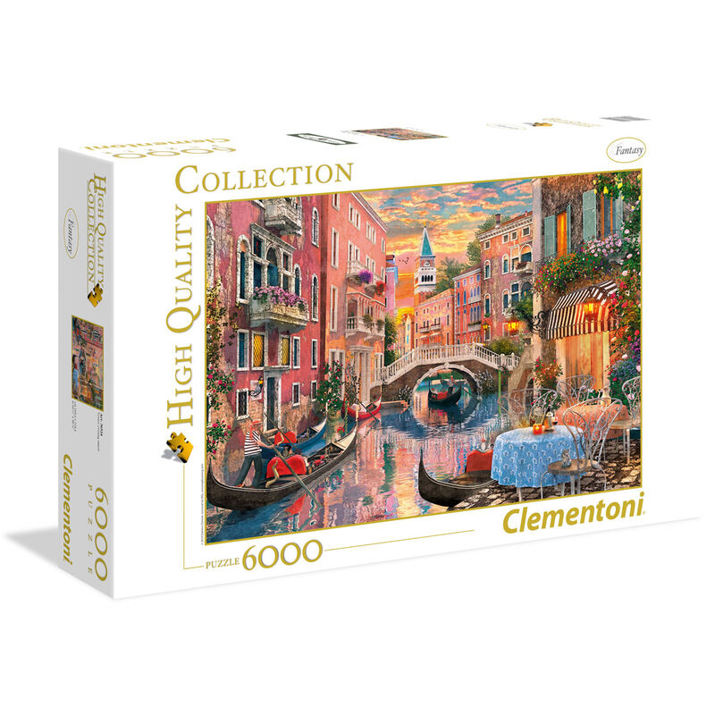 Imagen 2 - Puzzle Atardecer En Venecia 6000Pzs