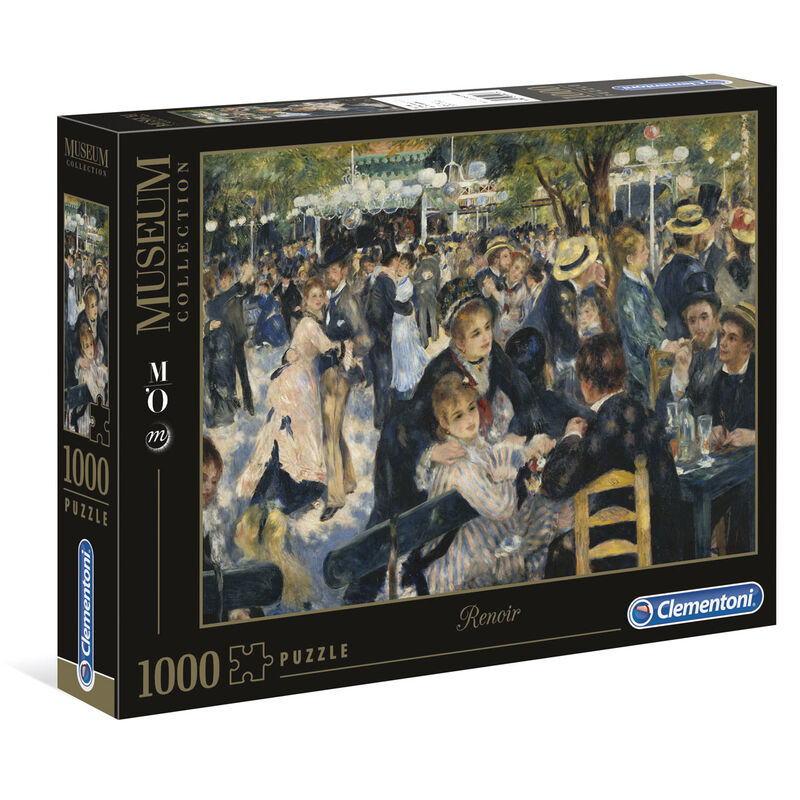 Imagen 2 de Puzzle Baile En El Moulin De La Galette Renoir Musseum Collection 1000Pzs