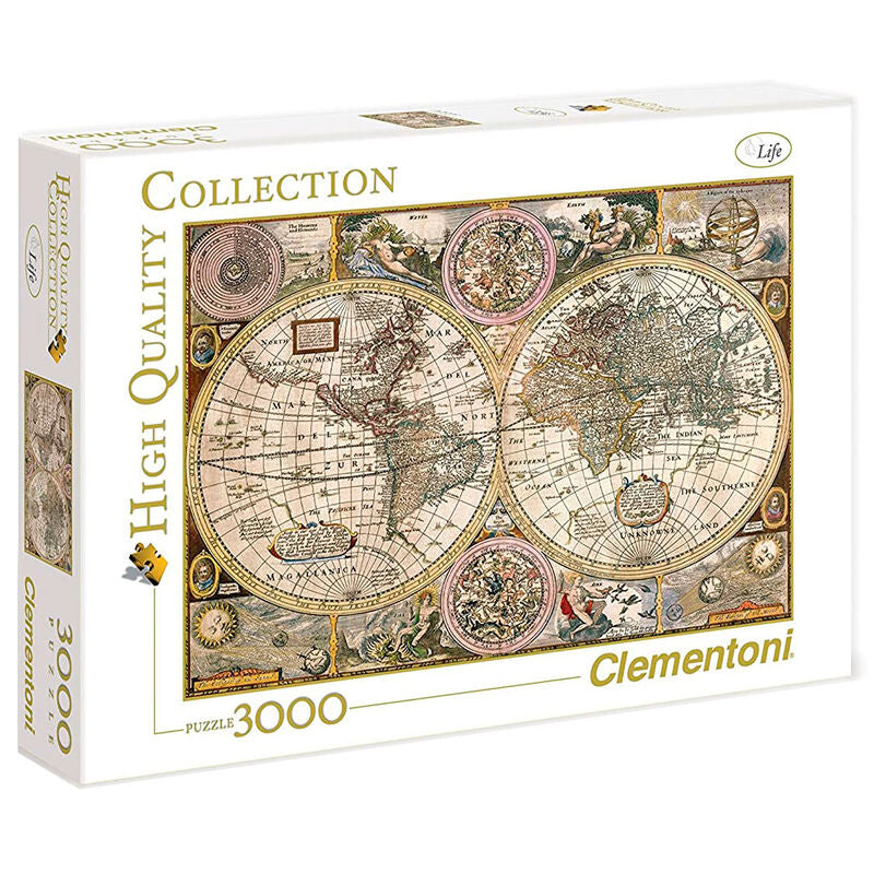 Imagen 2 - Puzzle Mapa Antiguo 3000Pzs