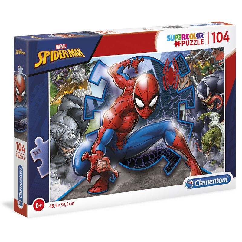 Imagen 2 de Puzzle Spiderman Marvel 104Pzs