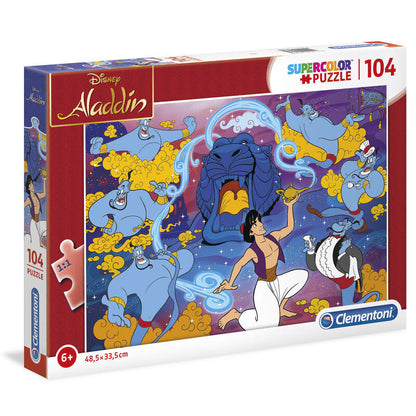 Imagen 2 de Puzzle Aladdin Disney 104Pzs