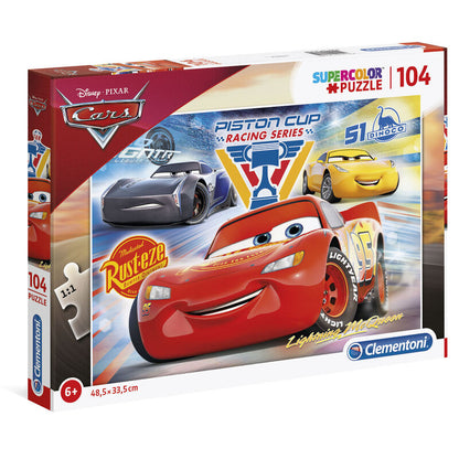 Imagen 2 de Puzzle Cars 3 Disney 104Pzs