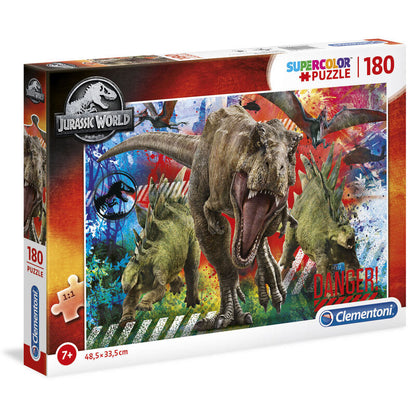 Imagen 2 de Puzzle Jurassic World 180Pzs