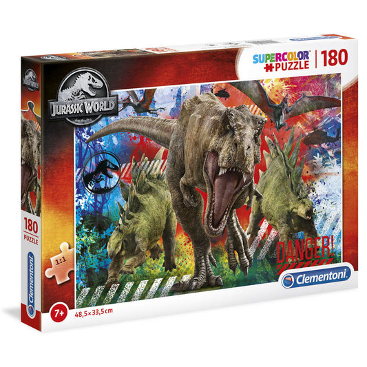 Imagen 2 de Puzzle Jurassic World 180Pzs