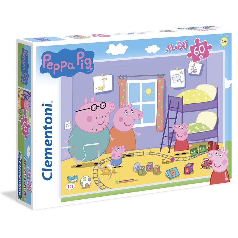 Imagen 2 de Puzzle Maxi Peppa Pig 60Pzs