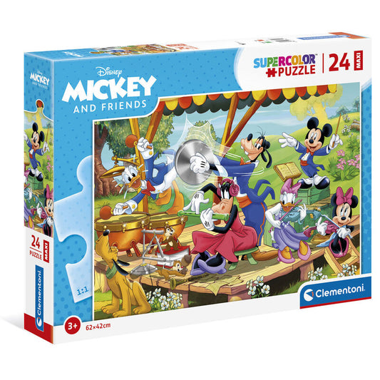 Imagen 2 - Puzzle Maxi Mickey And Friends Disney 24Pzs