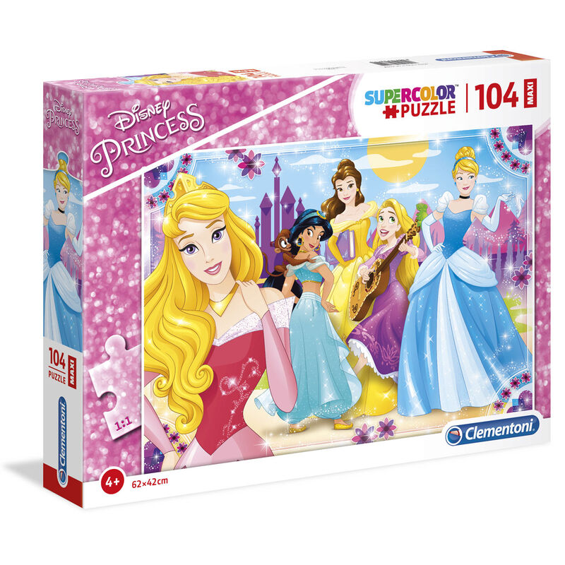 Imagen 2 - Puzzle Maxi Princesas Disney 104Pzs