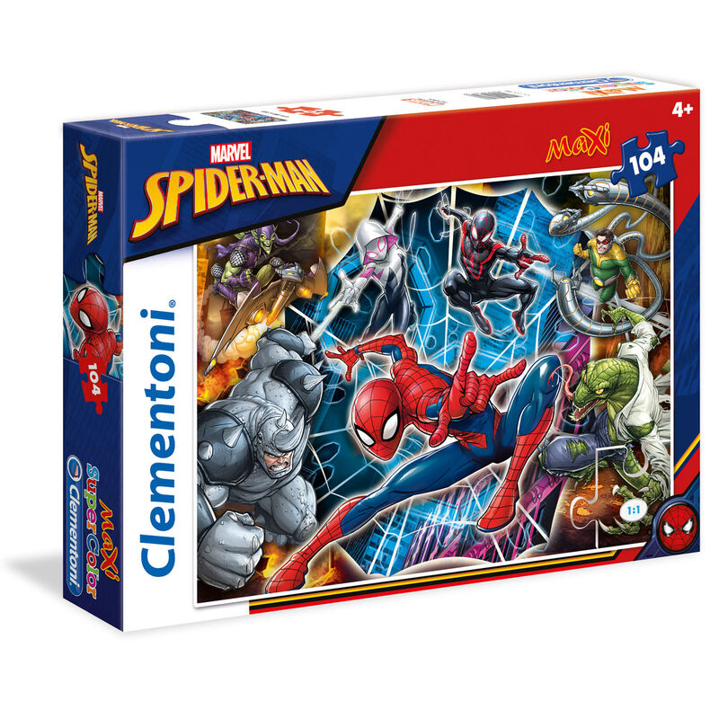 Imagen 2 de Puzzle Maxi Spiderman Marvel 104Pzs