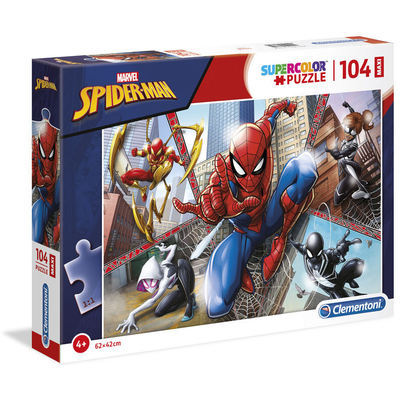 Imagen 2 de Puzzle Maxi Spiderman Marvel 104Pzs