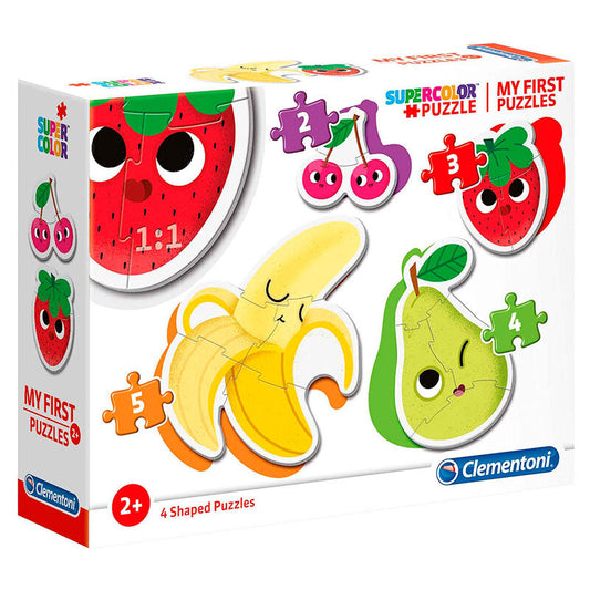 Imagen 2 - Puzzle My First Puzzle Frutas 2-3-4-5Pzs