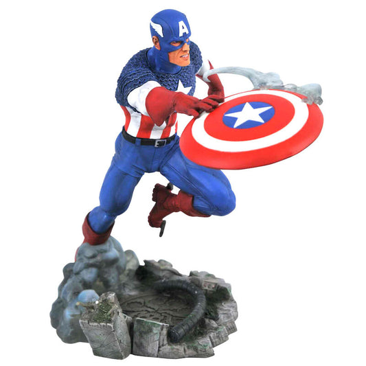 Imagen 1 de Estatua Capitan America Marvel Comic Gallery 25Cm