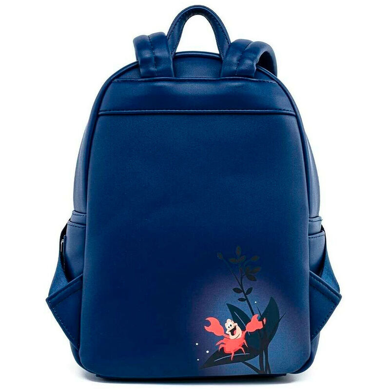 Imagen 3 de Mochila Gondola La Sirenita Disney Loungefly 31Cm