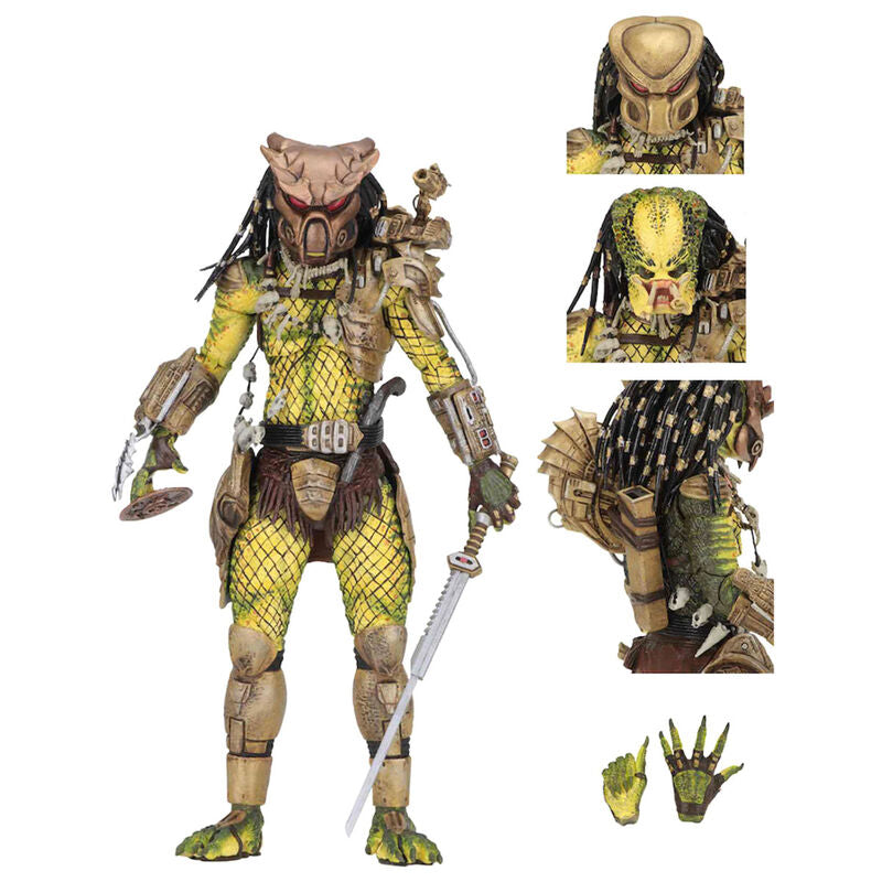 Imagen 4 - Figura Ultimate Elder The Golden Angel Predator 1718 Predator 2 21Cm