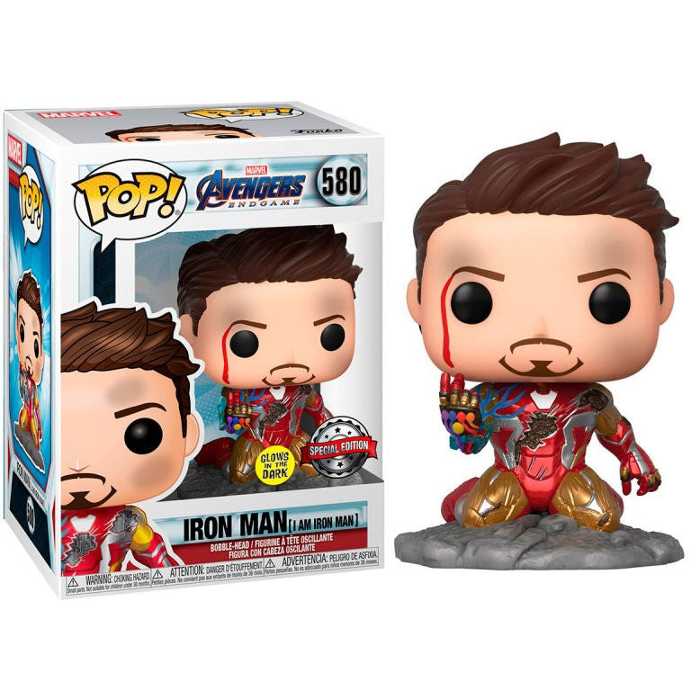 Imagen 2 - Figura Pop Marvel Vengadores Endgame I Am Iron Man Exclusive