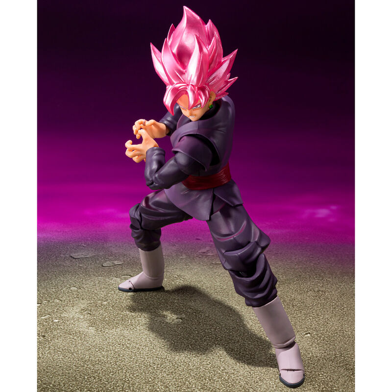 Imagen 3 de Figura Goku Black Super Saiyan Rose Dragon Ball Super 14Cm