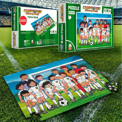 Imagen 1 - Puzzle Foto Equipo Campeones Oliver Y Benji 1000Pzs