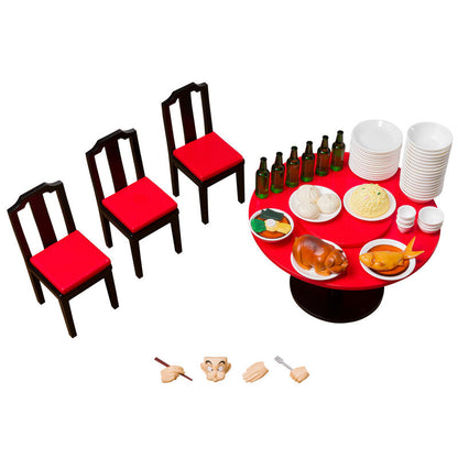 Imagen de Set Restaurante Harahachibunme Dragon Ball Z 20Cm parte de nuestra colección en Espadas y más, sitio oficial.